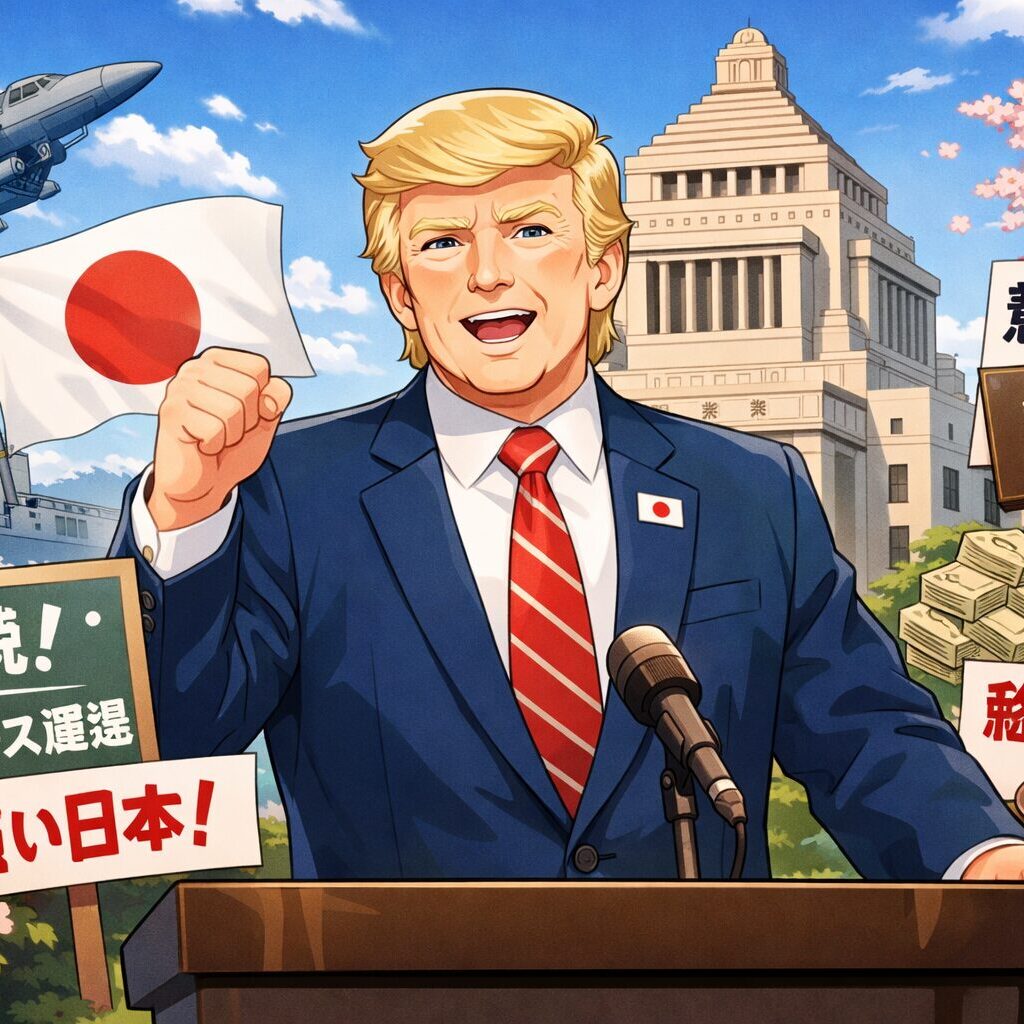 【ChatGPTに聞く！】Q.トランプが日本の総理大臣になったらどんな政策を打ち出すと思いますか？